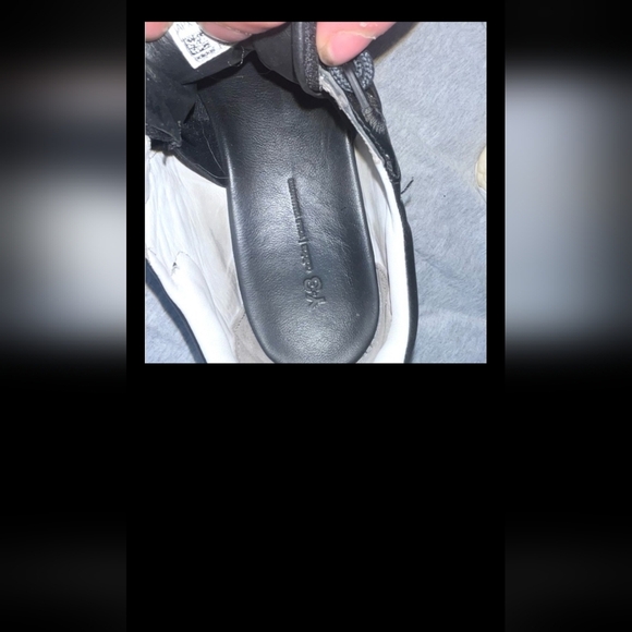 Y-3 x Adidas Adizero Runner Calfskin leather Yohji Yamamoto Black White sz 11us - Picture 10 of 11